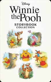 Cover of a Winnie the Pooh storybook collection featuring Pooh and friends in colorful illustrations.